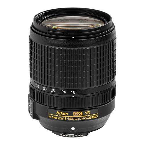 Nikon 18-140mm f/3.5-5.6G AF-S ED VR DX Lens