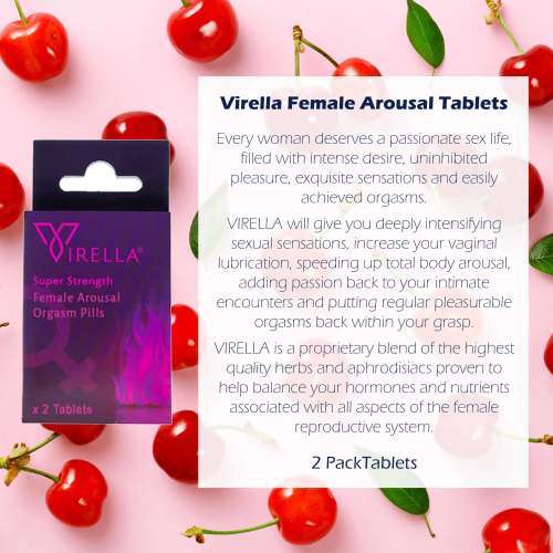 Virella Female Arousal Tablets (For Her)