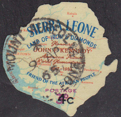 SIERRA LEONE (OVERPRINT) NEW CURRENCY