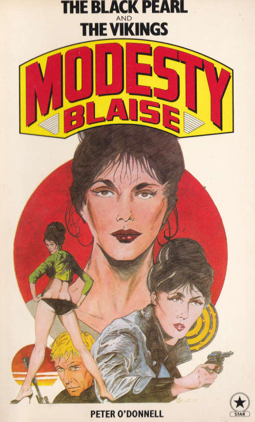 MODESTY BLAISE. THE BLACK PEARL AND THE VIKINGS. (PETER O`DONNEL) see below !!