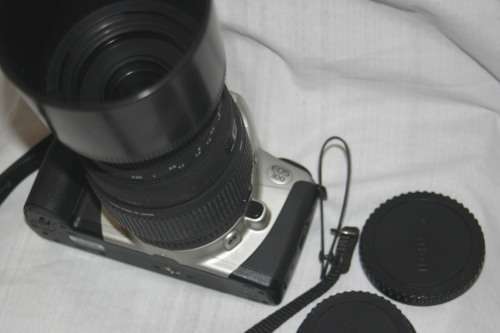 CANON EOS 300 FILM CAMERA.