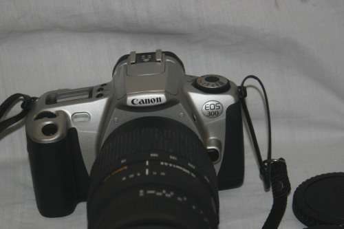 CANON EOS 300 FILM CAMERA.