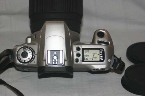 CANON EOS 300 FILM CAMERA.