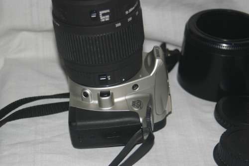 CANON EOS 300 FILM CAMERA.