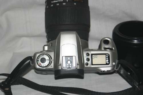 CANON EOS 300 FILM CAMERA.
