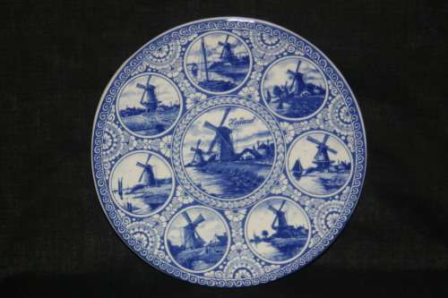 DELFT (AGRO DELFTS BLAUW HOLLAND) WALL PLATE