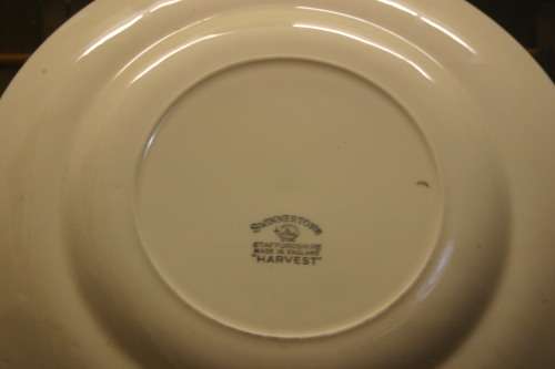 SWINNERTONS STAFFORDSHIRE. "HARVEST" REPLACEMENT / COLLECTIBLE PLATE
