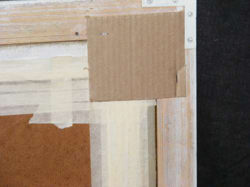 "ROBERT COX". LARGE OIL ON CANVAS. SEE BELOW FOR DETAILS.