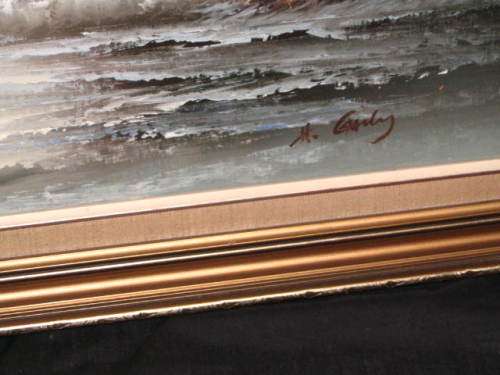 H. GAILEY. LARGE OIL ON BOARD 940 X 640. (SEE BELOW FOR DETAILS)