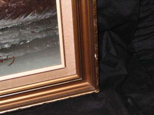 H. GAILEY. LARGE OIL ON BOARD 940 X 640. (SEE BELOW FOR DETAILS)