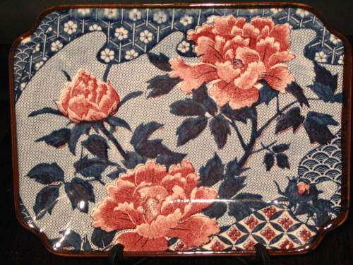 IMPERIAL IMARI SMALL RECTANGULAR DISH.