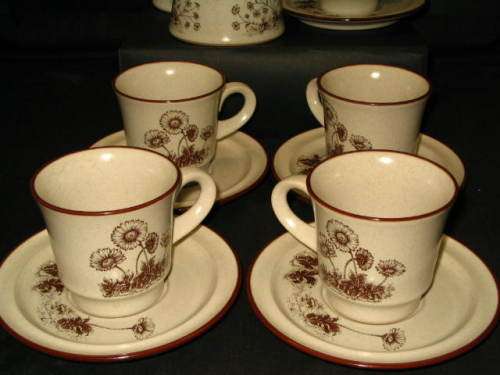 "NORITAKE" 12 PIECE TEA SERVICE.