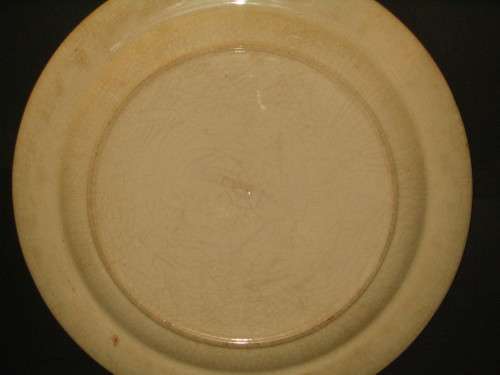 ANTIQUE PIONEER PORCELAIN "IVORY" PLATE