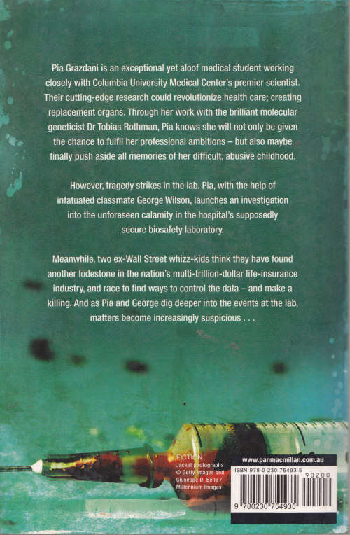 DEATH BENEFIT (ROBIN COOK)