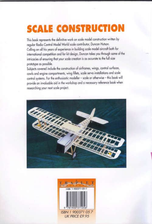 SCALE CONSTRUCTION. HOW TO BUILD SCALE AIRCRAFT.