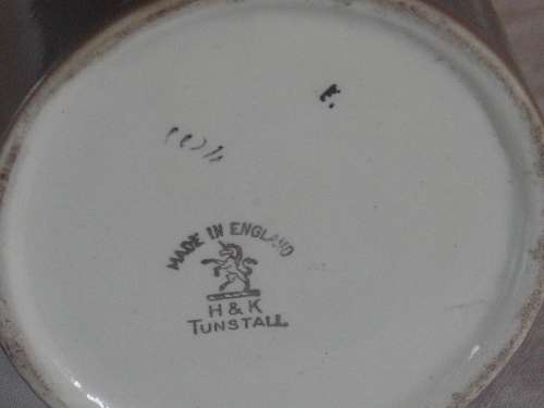 H & K. TUNSTALL VASE.