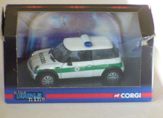 Corgi Nine Double Nine Series BMW Mini Cooper Munich Police