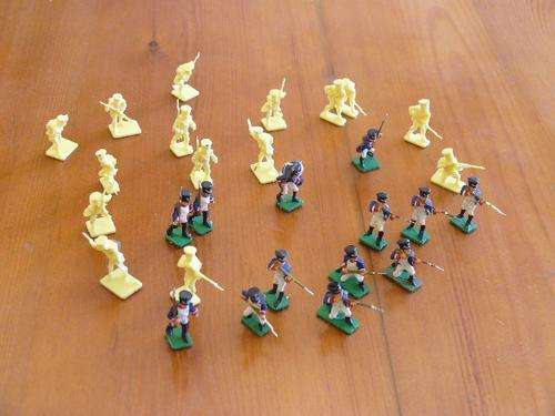 Airfix Napoleonic French Infantry 1/72 scale - 28 unboxed figures