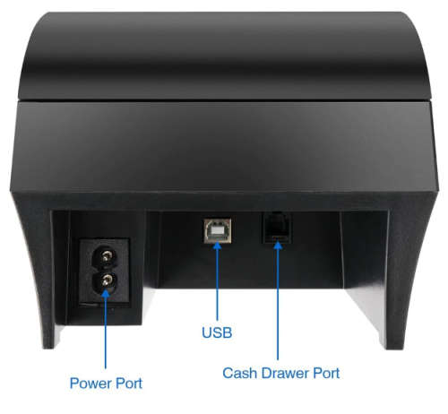 58mm USB POS Receipt Label Thermal Printer