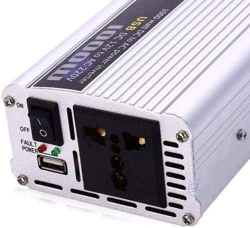 1000Watt Power Inverter DC 12V AC 220V