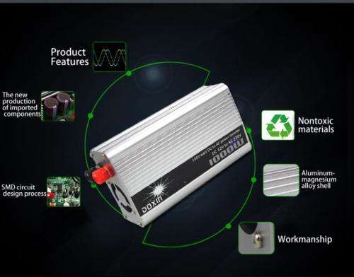 1000Watt Power Inverter DC 12V AC 220V