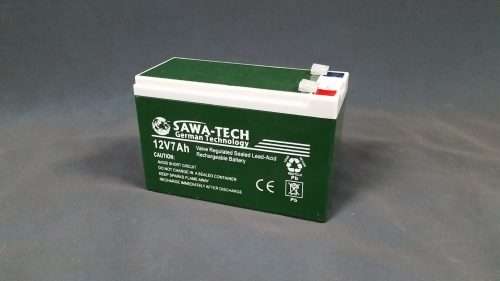 SAWA TECH BATTERY 12V7AH (Black)
