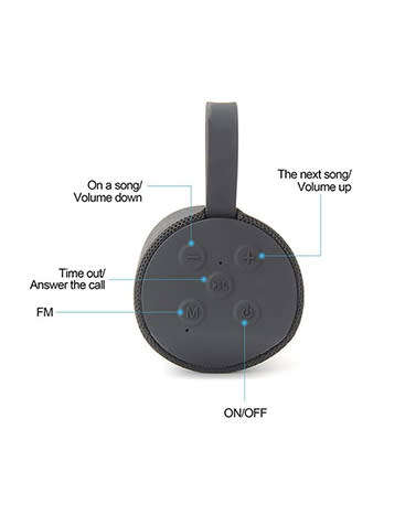 Portable Wireless Speaker (Black)