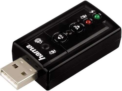 Usb Sound Card 7.1 Channel 3D Surround