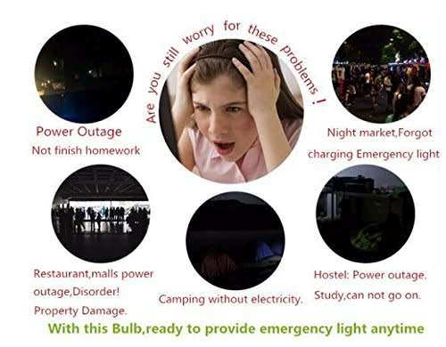 Rechargeable Smart LED Bulb 7W (B22/Bayonet Base)