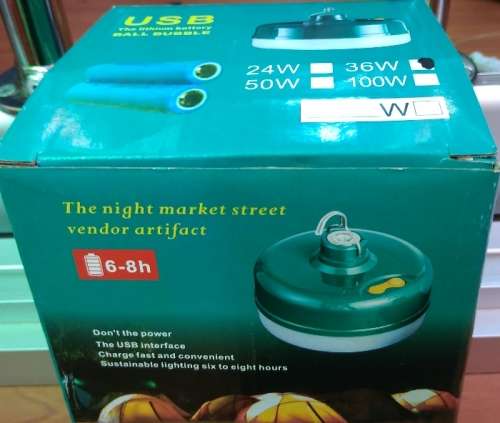 USB Outdoor Lighting- The Lithium Battery Ball Bubble (12/24/36 Watt)