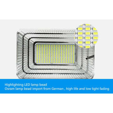 High Quality IP67 Waterproof 25W Solar Led Flood Light with senor and remote control