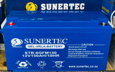 Sunertec 12V 150AH Gel Battery
