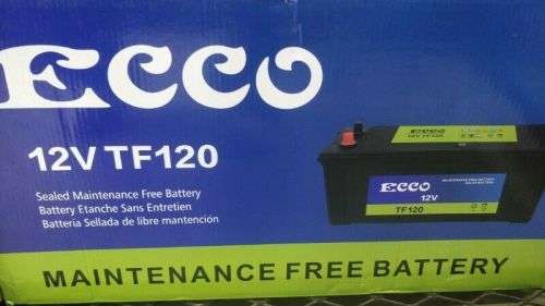 ECCO TF120 12V 120ah deep cycle battery