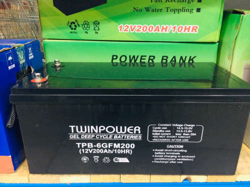 TwinPower 12V 200AH Gel Deep Cycle Battery