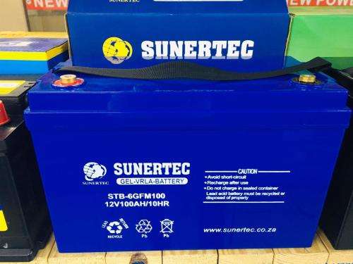 12V 100AH SUNERTEC GEL DEEP CYCLE