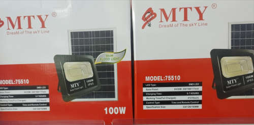 MTY Solar flood light 100W
