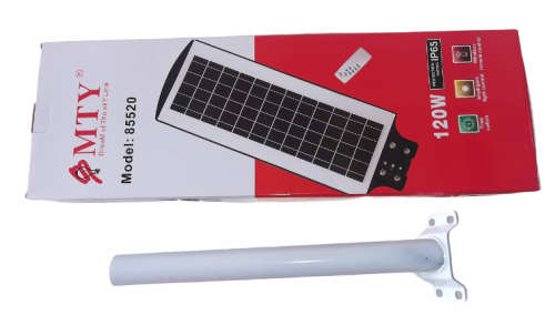 120W Solar Street Light with remote