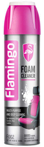 FLAMINGO FOAM CLEANER 650ML