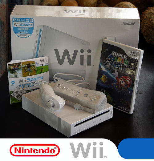 Nintendo Wii with game - Perfect condition + Mario Galaxy
