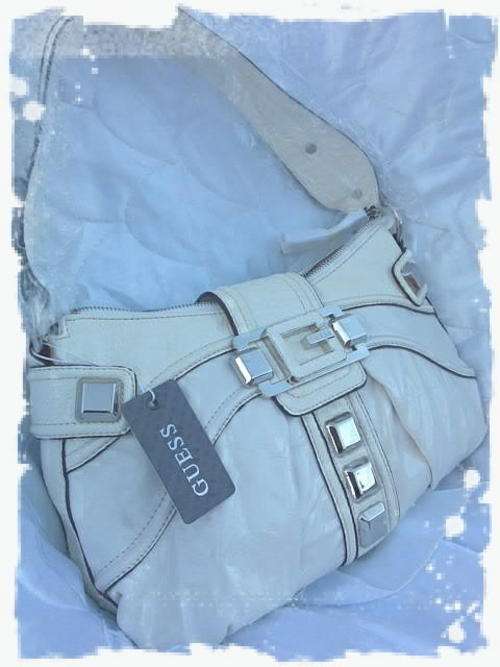 BRAND NEW BEIGE GENUINE GUESS HANDBAG