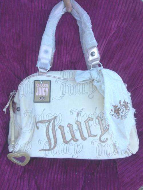 Brand new Genuine Juicy couture Cream color bag