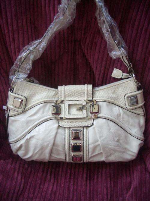 BRAND NEW GENUINE CREAM GUESS HANDBAG