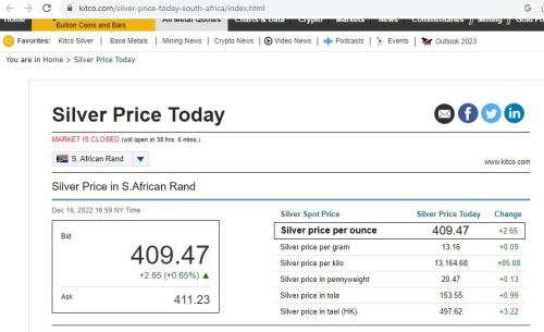 $$$ 1966/67  SILVER RANDS - 48g SILVER! $$$