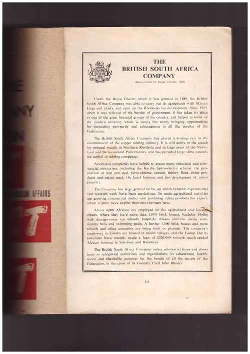 NADA, THE SOUTHERN RHODESIA NATIVE AFFAIRSDEPT. VOL. 40, 1963
