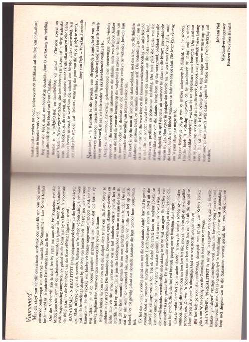 SATANISME, ''N REALITEIT