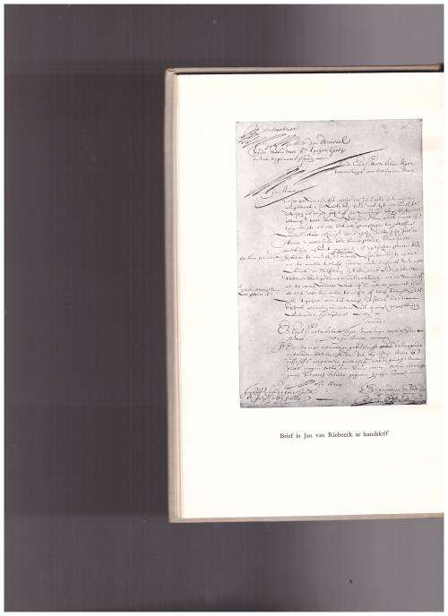 BRIEWE VAN JOHANNA MARIA VAN RIEBEECK EN ANDER RIEBEECKIANA