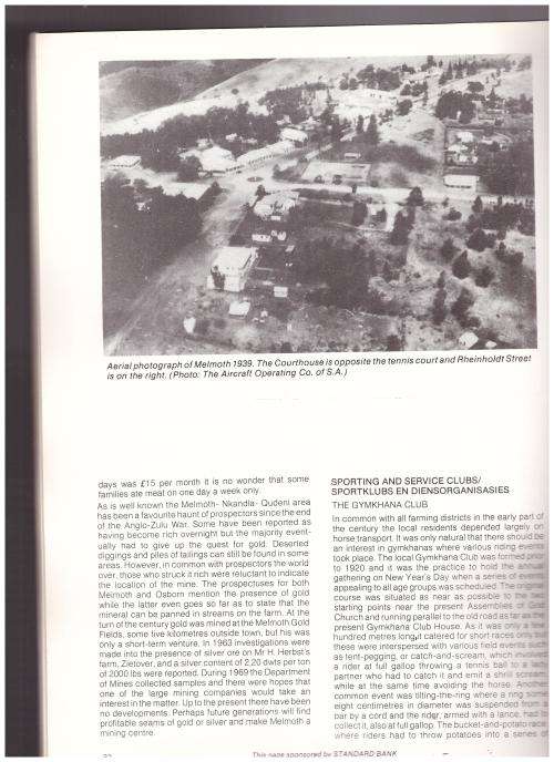 MELMOTH-ZULULAND, 1888-1988