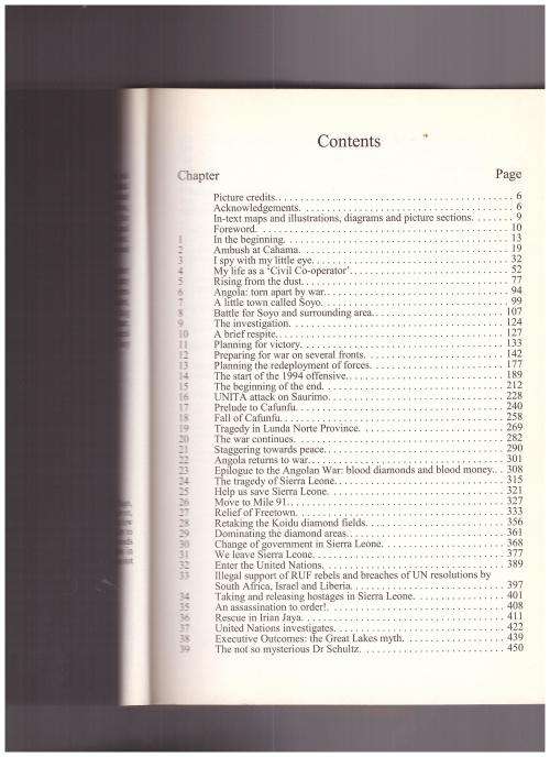 EXECUTIVE OUTCOMES, AGAINST ALL ODDS