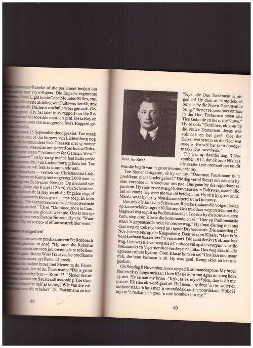 SIENER VAN RENSBURG, BOODSKAPPER VAN GOD