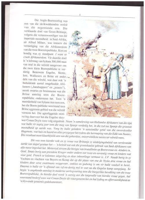 DIE BOEREVROU, 1899-1902, DEEL 1, MOEDERLEED